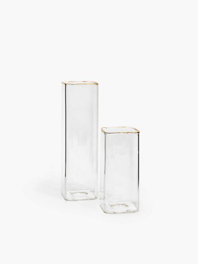 Romantic Glass Candle Holders