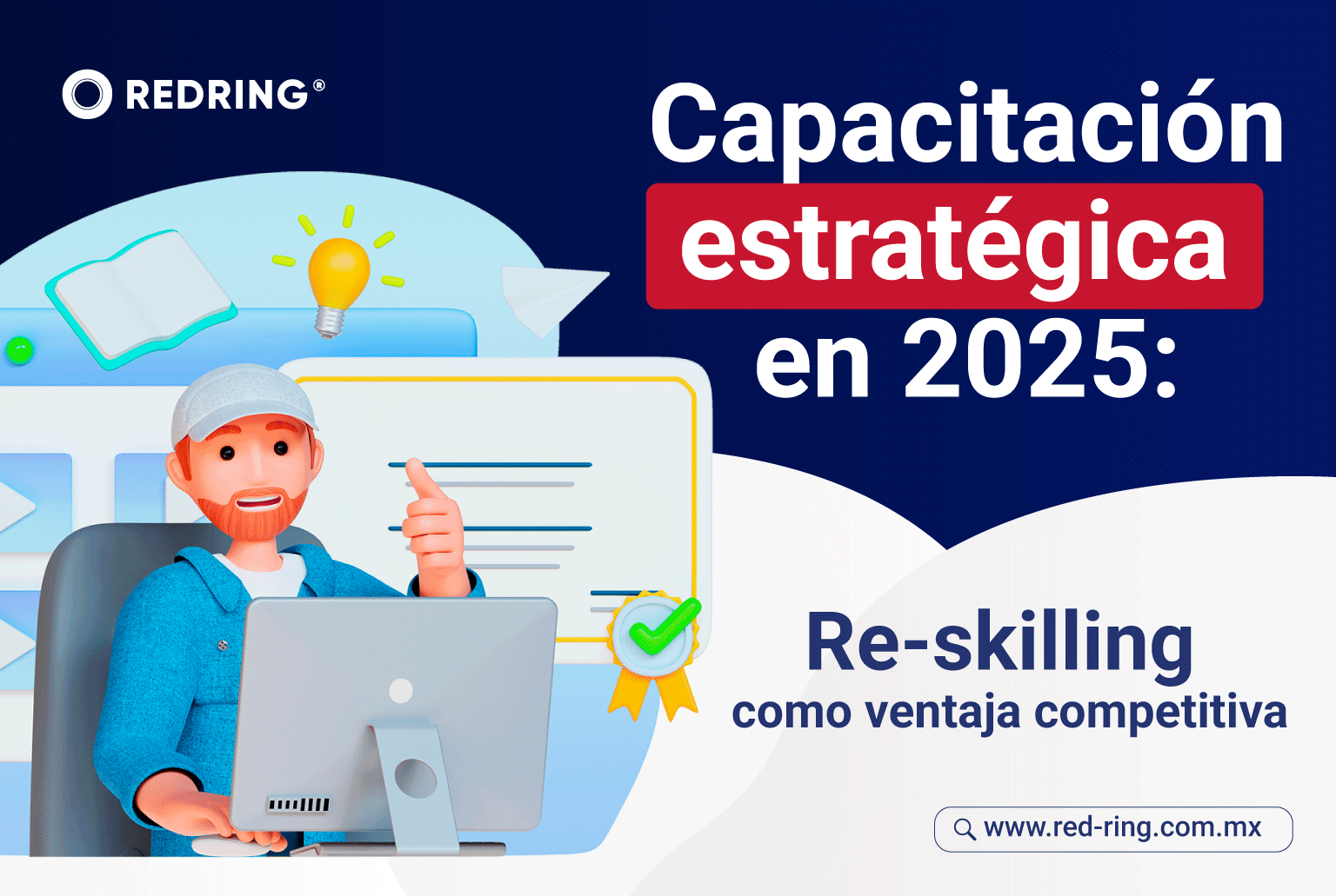 El reskilling ya no es opcional. En pleno 2025, la automatización, la inteligencia artificial y las nuevas regulaciones laborales han elevado el estándar del talento empresarial. Las empresas que no invierten en capacitación están perdiendo competitividad.